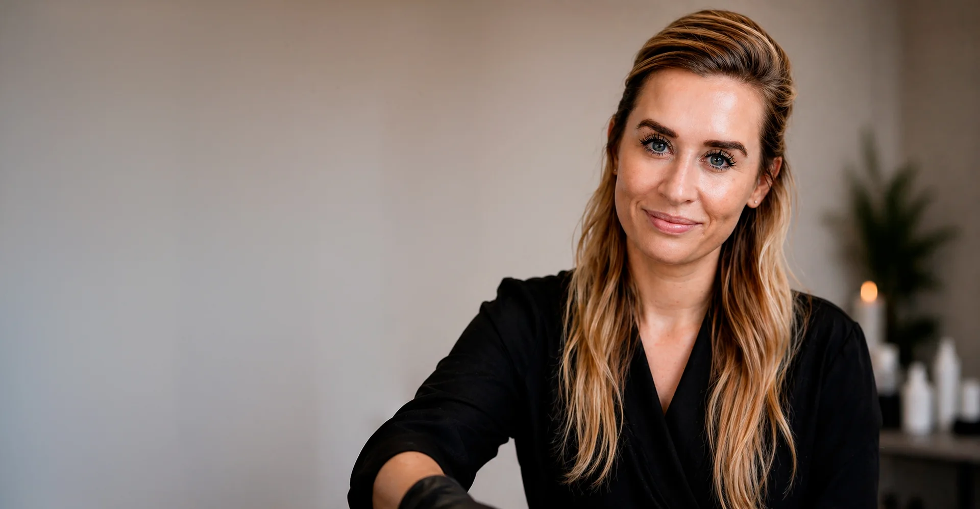 Michala von Bernstorff i klinikken p&aring; Store Torv i Aarhus